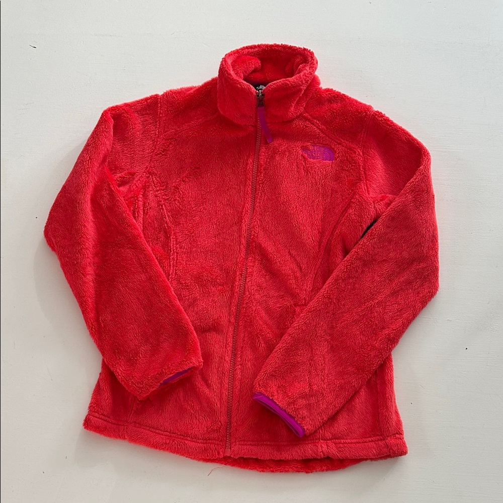 The North Face Vibrant Red Fleece Jacket